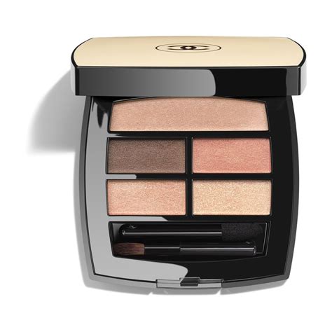 chanel healthy glow natural eyeshadow palette warm|More.